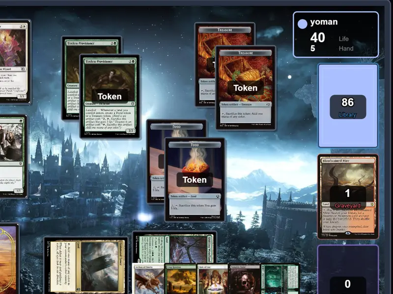 Create tokens and token copies from Scryfall