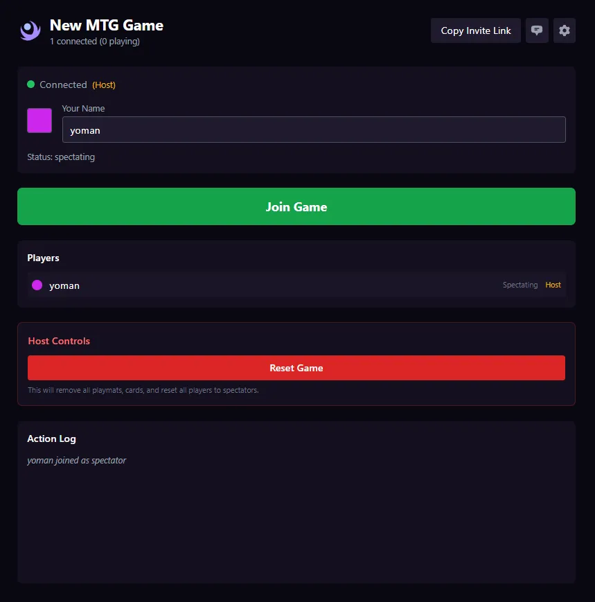 Create a lobby